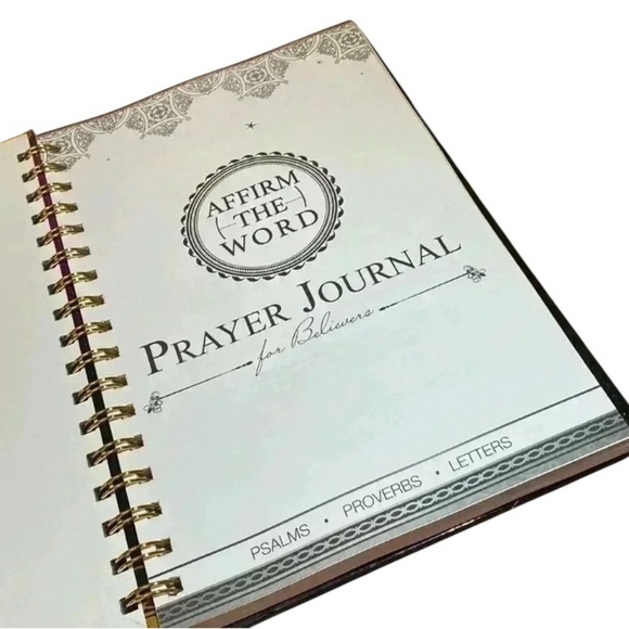 “Affirm the Word” Prayer Journal for Women - Picture 2 of 7